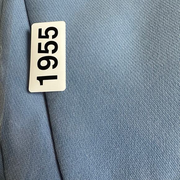 The Fold London Pants Womens 12 Blue Tavira Trousers Crop NEW Business Luxury - Picture 16 of 16